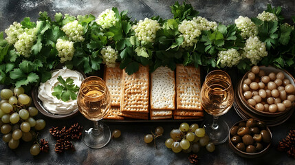 Elegant Wine Tasting: Cheese, Crackers, Grapes & Olives