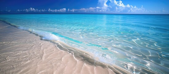 Crystal Clear Waters on a Sunny Day