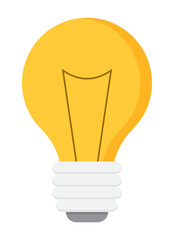 lightbulb cartoon clipart illustration