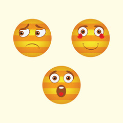 Emotional Expressions Pack: Super Sad, Lovey & Wow Emojis