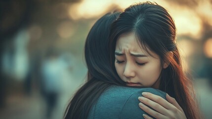 a woman holding a pillow in her hands