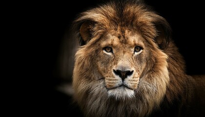 male lion portrait