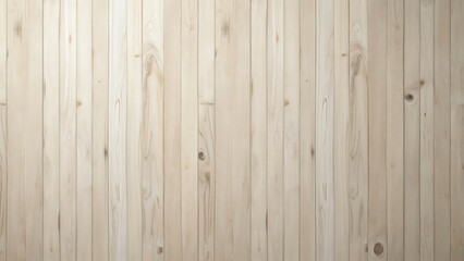 Fototapeta premium Light Beige Wooden Background, Close-Up Top View Flat Lay Texture Image for Design Projects