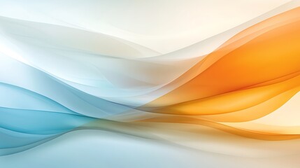 Fototapeta premium Colorful dynamic abstract wave patterns in modern digital art for visual harmony