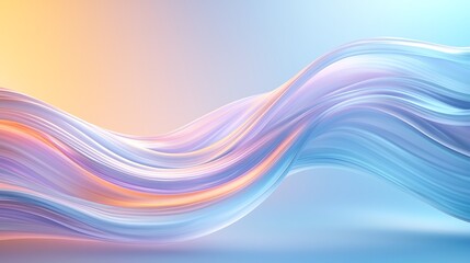Artistic viewpoint dynamic waves in a calm creative digital background