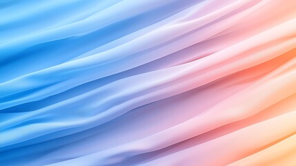 Fototapeta premium Fluid motion of colorful fabrics abstract art with soft textures in digital background