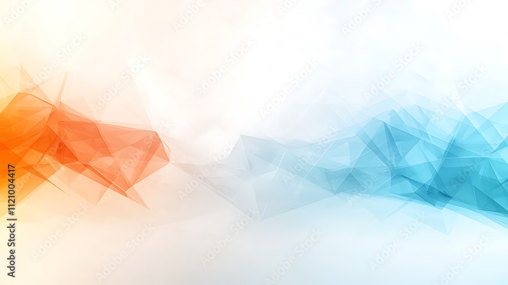 Poster colorful gradient digital art modern minimalist dynamic abstract background design