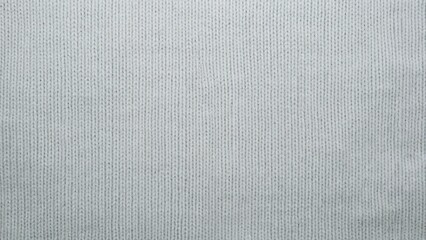 High-Resolution Light Gray Knitted Fabric Texture, Seamless Knit Background for Design Projects