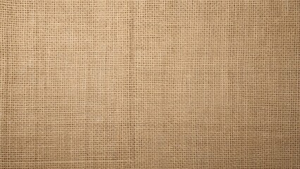 Beige Linen Fabric Pattern, Burlap Texture Background for Design & Decoration - High-Resolution Seamless Textile Image