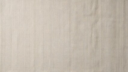Fototapeta premium Light Gray Linen Texture Background, Natural Linen Pattern, Beige Fabric, Canvas, Cloth - Seamless Beige Background