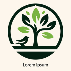 Natural tree logo