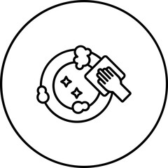 Dish Washing Icon