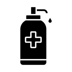 Fototapeta premium Hand Sanitizer Icon