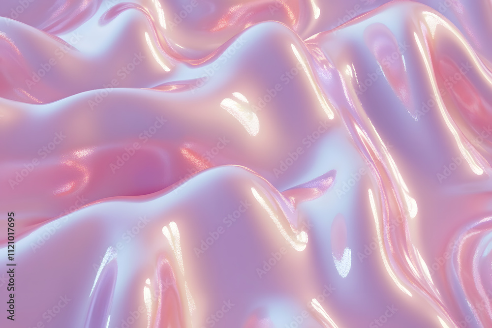 Poster fluid motion in abstract art digital realm textured aesthetics soft light close-up modern design con