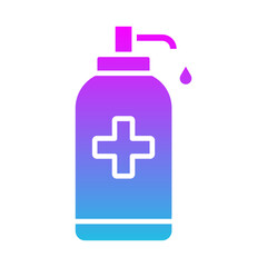 Obraz premium Hand Sanitizer Icon