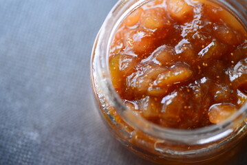  I made homemade fig jams.