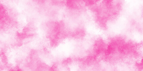 Pink backgrounds watercolor vintage grunge texture, Soft and cloudy watercolor stain of pink paint texture, brush painted watercolor abstract painting background, fresh and blurry pink cloud sky.