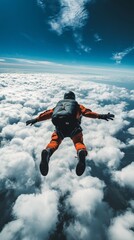 Skydiving Adventure Above the Clouds