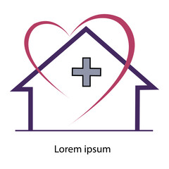 Fototapeta premium medical logo