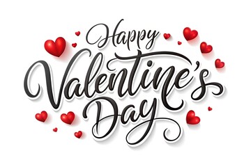 happy Valentine day template 