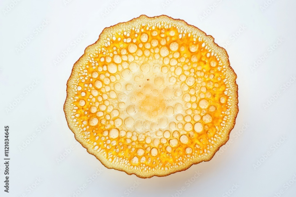 Poster circular cross section showing cellular structure