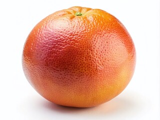 Low Light Grapefruit, Isolated White Background, Photorealistic