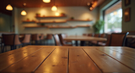 interior of a restaurant