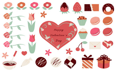 バレンタインイラスト