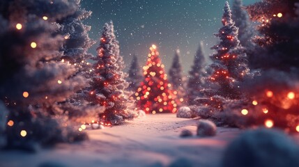 Festive christmas and new year celebration background featuring sparkling decorations, glittering lights, and holiday cheer