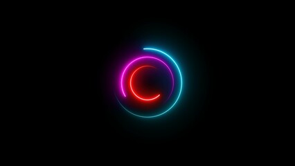 Circle loading bar.