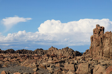 landscape with sky