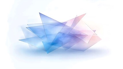 Dynamic abstract shapes a modern digital art studio for creative graphic design