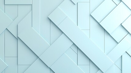 Fototapeta premium Modern geometric patterns top view of abstract digital art in contemporary minimalist style