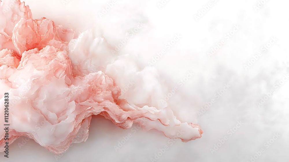 Aufkleber digital artwork flowing colors and minimalist vibes unleashed in abstract creativity