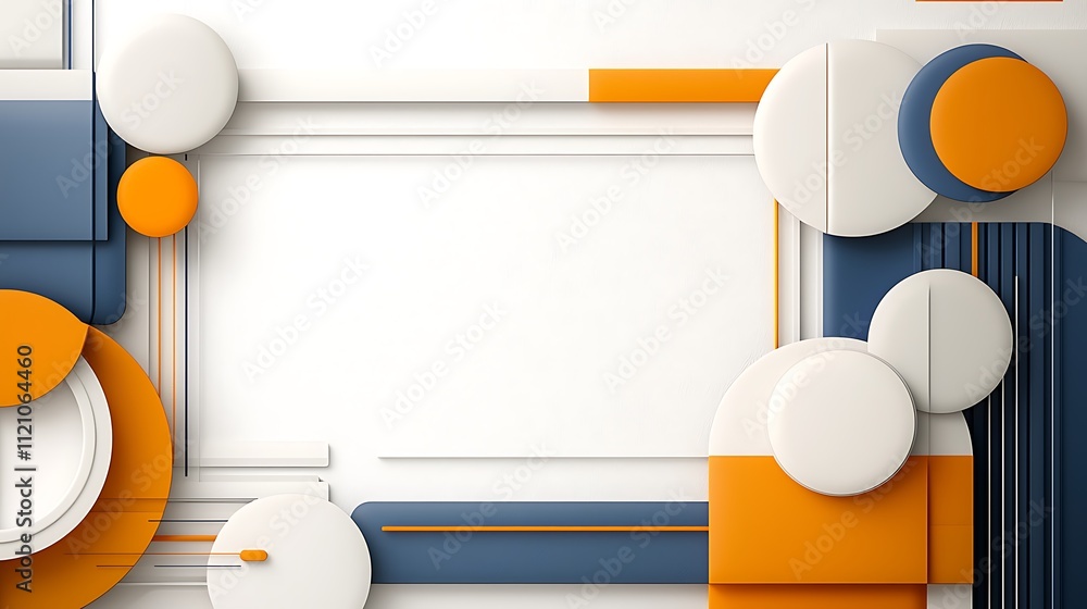 Poster dynamic abstract design modern colorful graphic art elements and innovative visual perspective