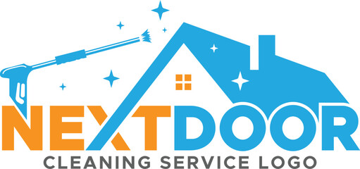 Cleaning Service Logo Design, Primium cleaning vector logo, Custom cleaning logo 