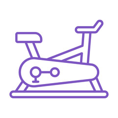 Stationary Bike Icon