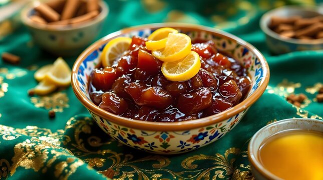 Anjir Murabba &ndash; Fig Preserves with Cinnamon and Lemon (Turkmen Cuisine)