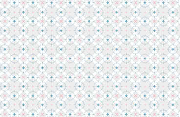 Seamless geometric ornamental vector pattern. Abstract background for fashion, tile, packaging, cover.