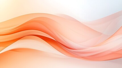 Artistic viewpoint on dynamic waves soft colors in modern digital studio art