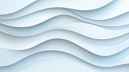 Obraz premium Dynamic abstract waves digital art modern design minimalist aesthetic close-up fluid motion