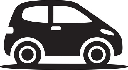 car logo silhouette design vector art illustration.