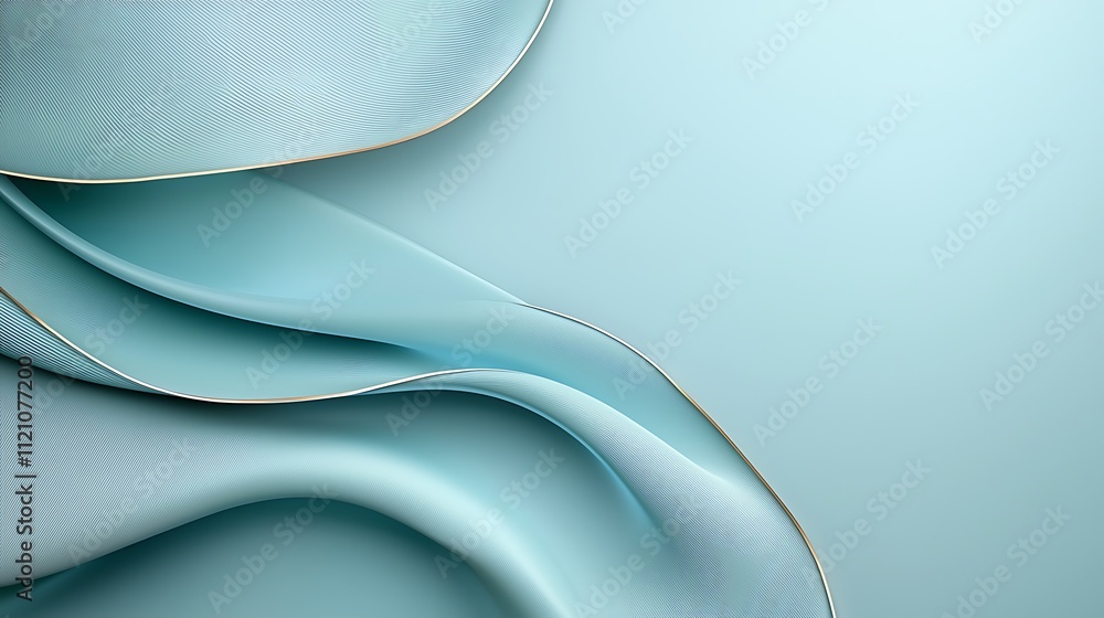 Poster elegant flowing textures abstract background digital art soft colors close-up visual serenity