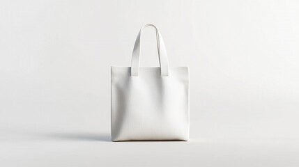 White Tote Bag Mockup  Blank Canvas Bag for Branding