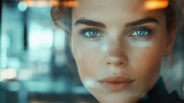 Elegant Woman: The Future of Beauty