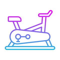 Stationary Bike Icon