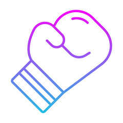 Obraz premium Boxing Glove Icon