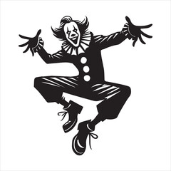 Fototapeta premium Scary Halloween ClipArt for Horror Designs