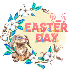 Obraz premium happy easter, happy easter PNG, easter clipart