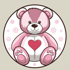 teddy bear vector